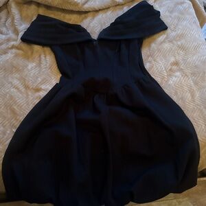 Elegant Black Off-Shoulder Dress